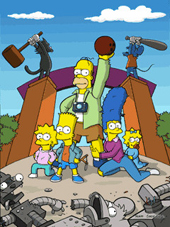 The Simpsons 2 – Itchy and Scratchy Land java hra nokia 6300
