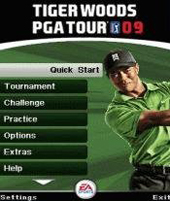Tiger Woods PGA TOUR 09 java hra nokia 6300